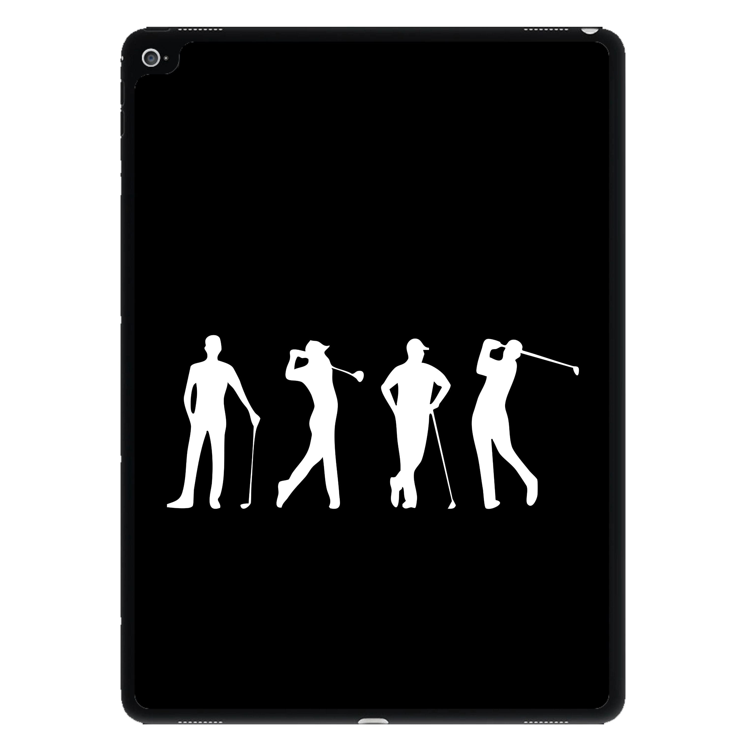 Golf Silhouettes iPad Case