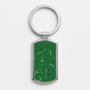 Toy Army Soldier Pattern Luxury Keyring 1