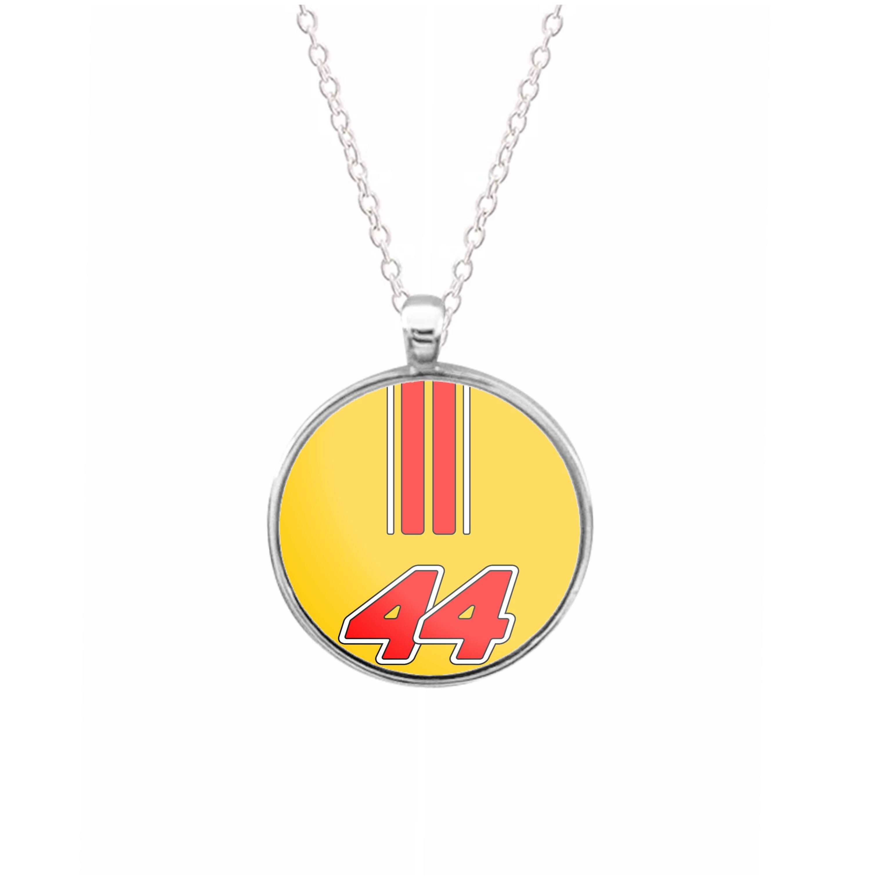 Retro Yellow And Red Hamilton Necklace