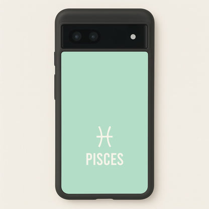 Pisces Pastel Zodiac Google Pixel 6a Case