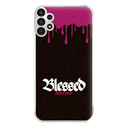 Glitter Blessed Galaxy A13 Case