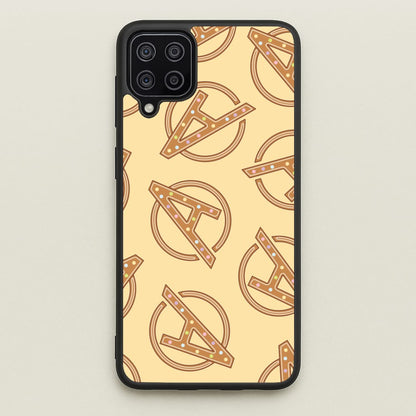 Superhero Team Gingerbread Pattern Galaxy A12 Case