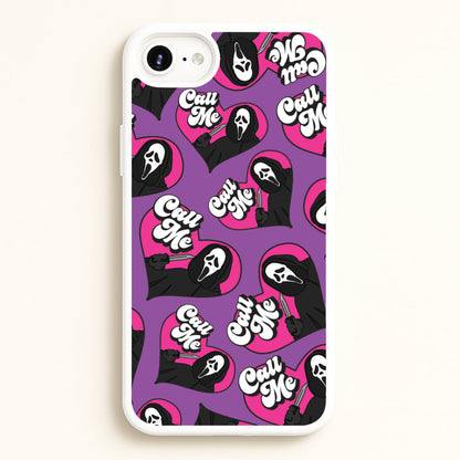 Call Me Heart Pattern iPhone 6 / 7 / 8 / SE Case