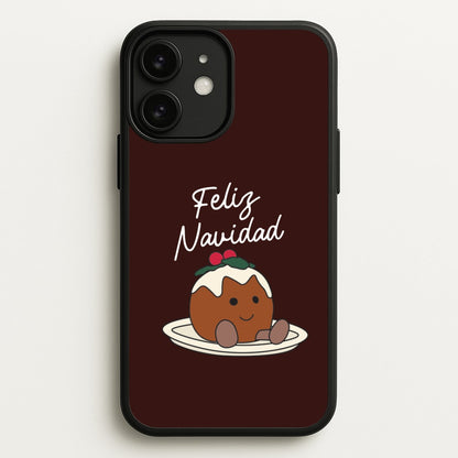 Christmas Pudding Plush iPhone 11 Case