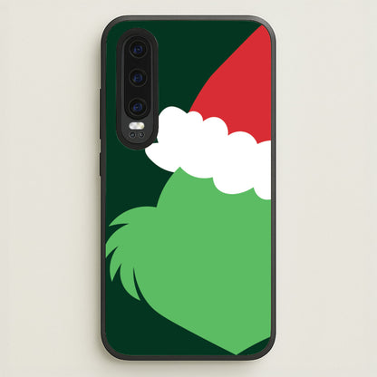 Green Creature Faceless Huawei P30 Case