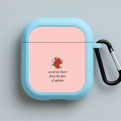 Saved My Heart Blue AirPods Case