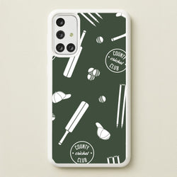 Cricket Props Pattern Galaxy A71 Case