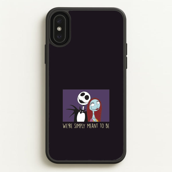 We're Simply Meant To Be  iPhone XS Max Case