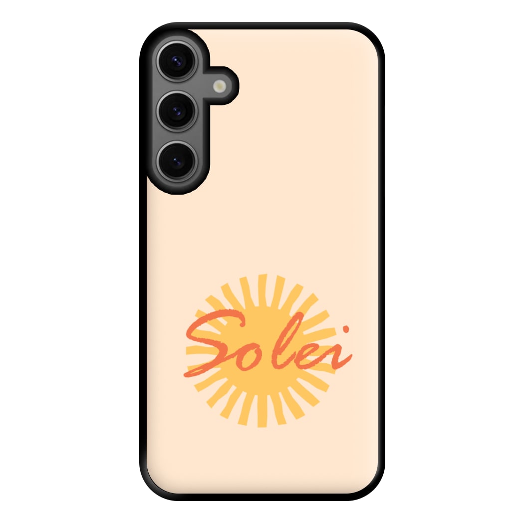 Abstract Sun Solei Galaxy S24 Case
