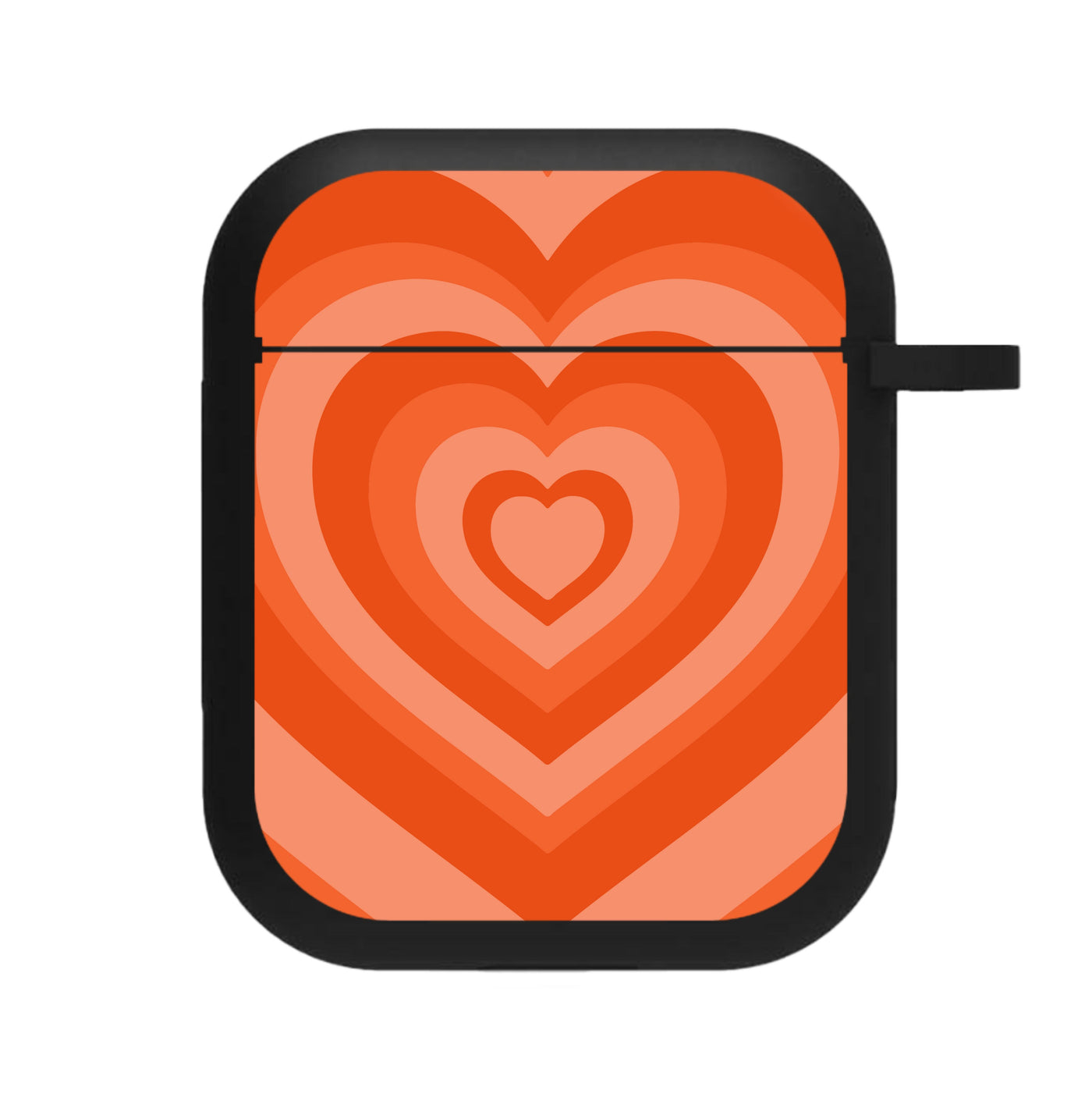 Orange - Colourful Hearts AirPods Case