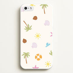 Summer Essentials iPhone 5 / 5s / SE 2016 Case