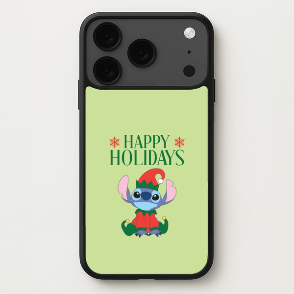 Cute Blue Alien Elf iPhone 17 Pro Case
