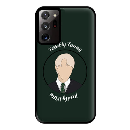 Terribly Funny, Really Witty Draco Malfoy Phone Case