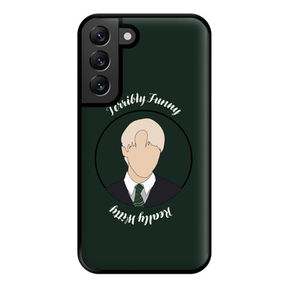 Terribly Funny, Really Witty Draco Malfoy Phone Case