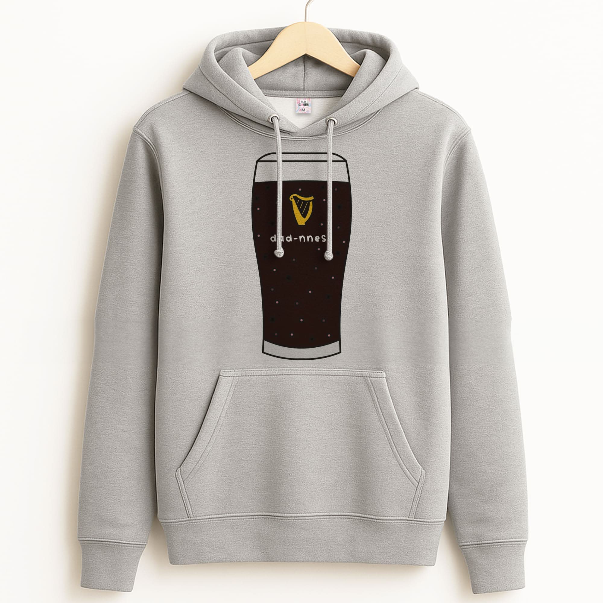 Dad-nness Unisex Grey Hoodie