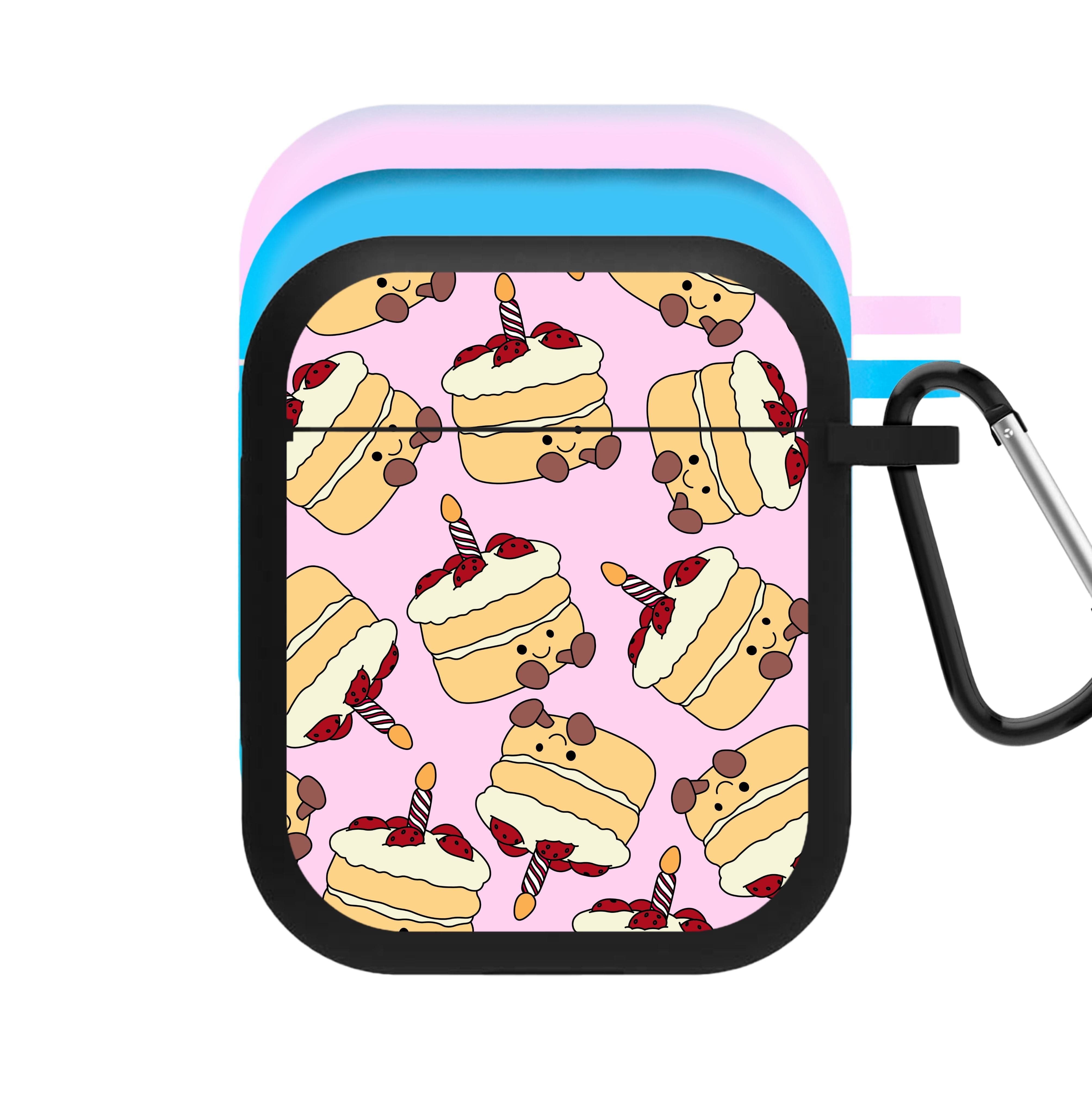 Cake Pattern - Plushy AirPods Case