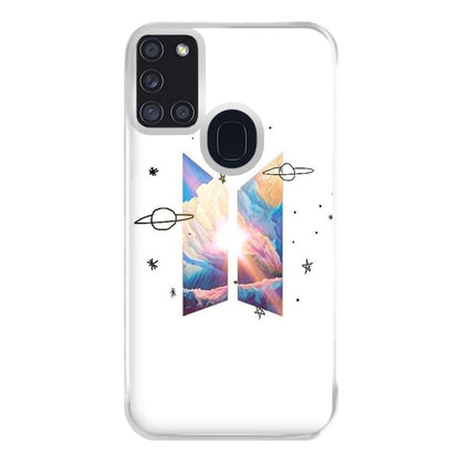 Space K-Pop Band Logo Phone Case