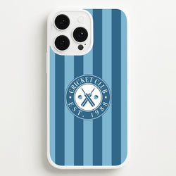 Stripey Cricket Badge iPhone 13 Pro Max Case