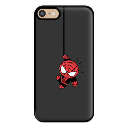 Gray Hanging Spider Hero iPhone 6 / 7 / 8 / SE Case