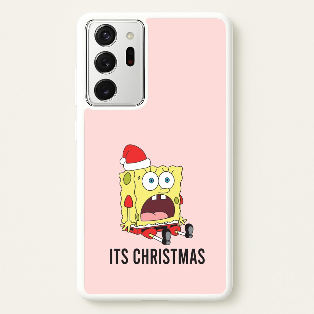 It's Christmas Cartoon Sponge Galaxy Note 20 Ultra Case