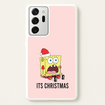 It's Christmas Cartoon Sponge Galaxy Note 20 Ultra Case