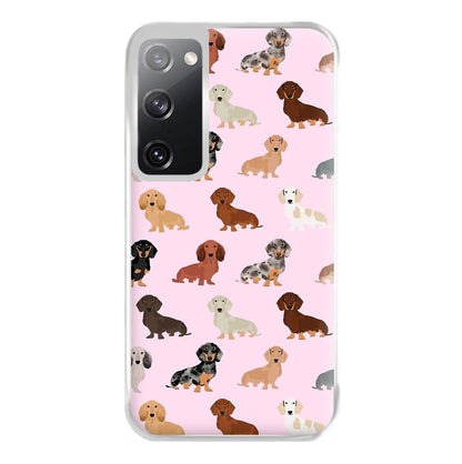 Dachshund Breed Pattern Phone Case