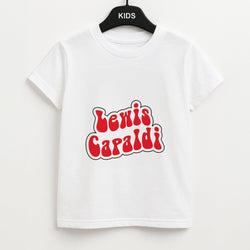 Red Name Kids Unisex T-Shirt