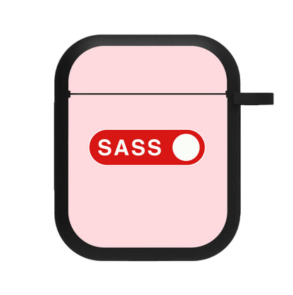 Sass Switched On AirPods Case