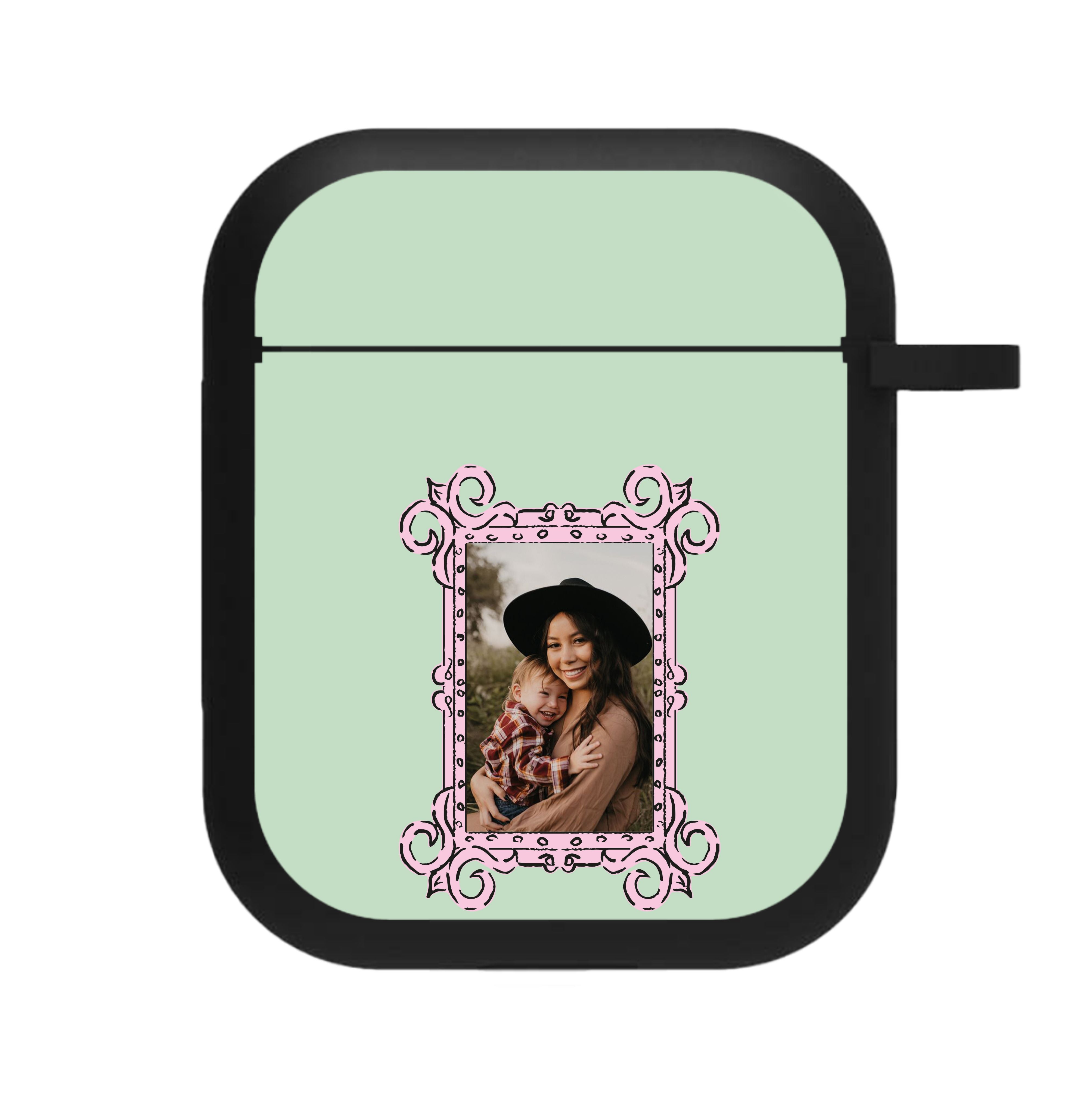 Pink Photo Frame - Personalised Mother's Day AirPods Case