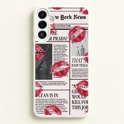Headline Kisses Galaxy A34 Case