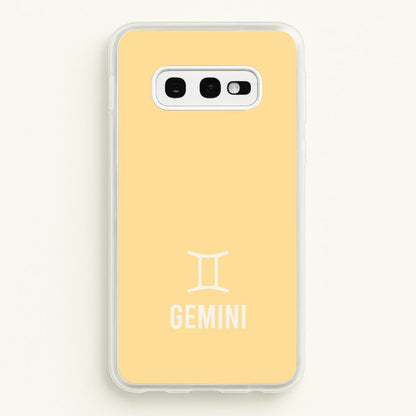 Gemini Pastel Zodiac Galaxy S10e Case