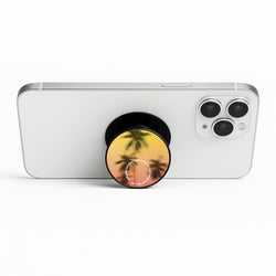 Palm Trees Circle Phone Stand