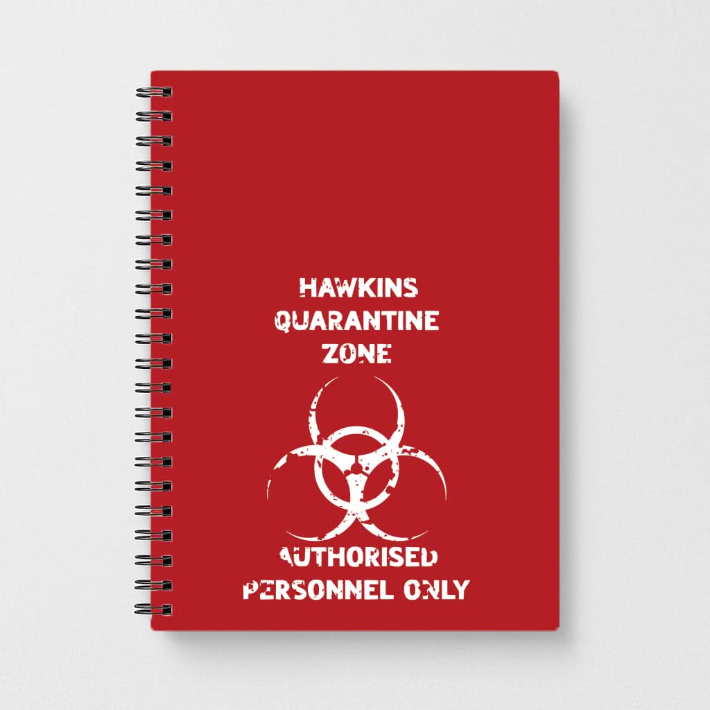 Hawkins Quarantine Zone Notebook