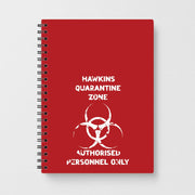 Hawkins Quarantine Zone Notebook 1
