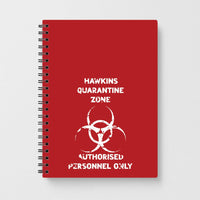 Hawkins Quarantine Zone Notebook