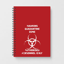 Hawkins Quarantine Zone Notebook