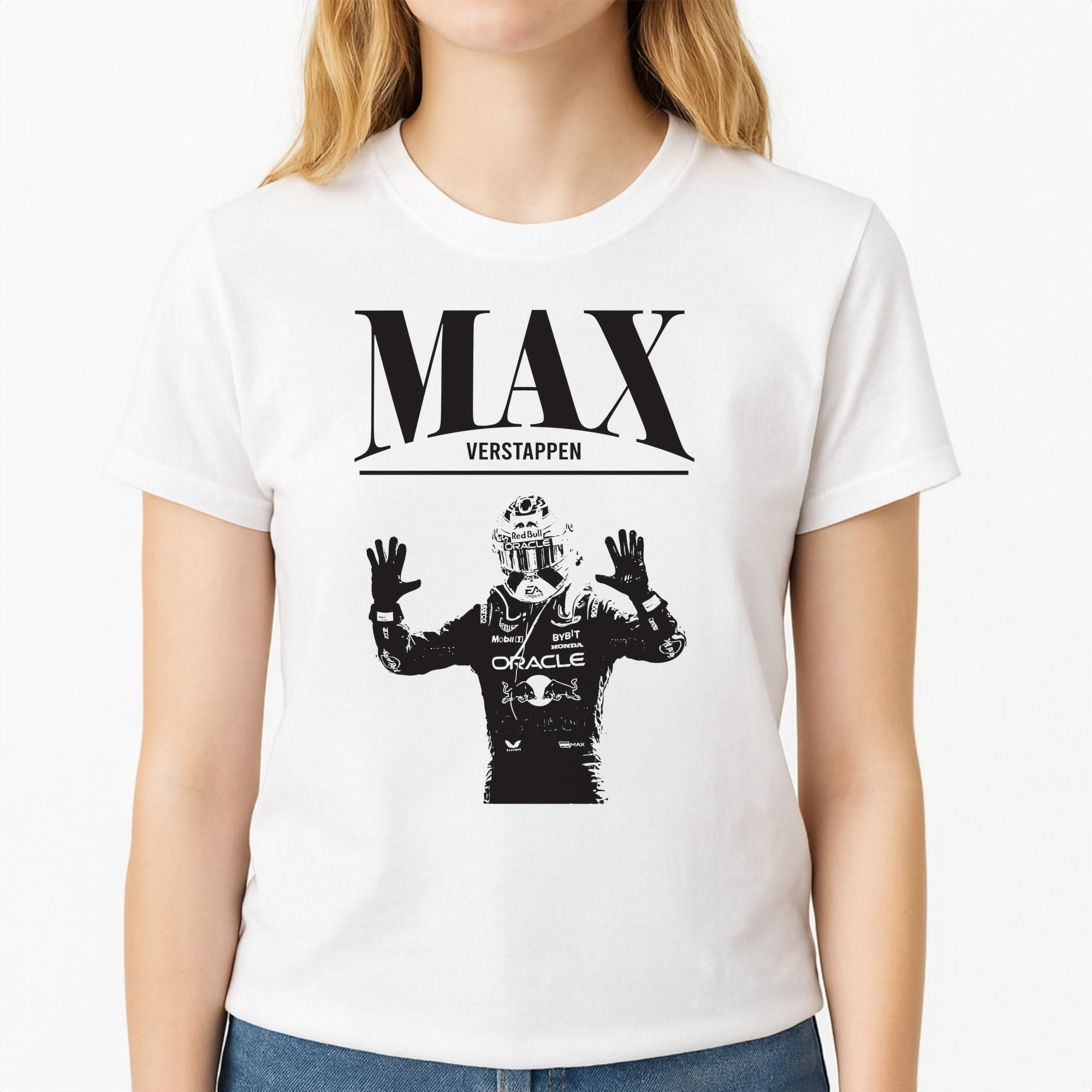 Max Blue And Red Womens T-Shirt