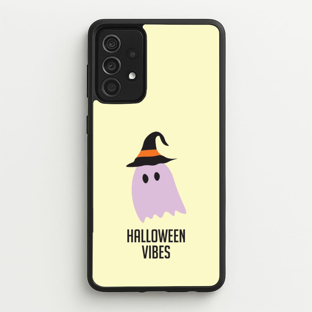 Purple Ghost Halloween Vibes Galaxy A52 / A52s Case
