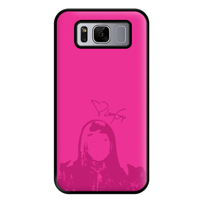 Pink Gaga Silhouette  Galaxy S8 Case