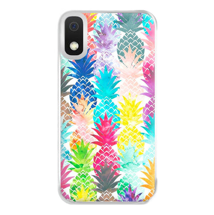 Watercolour Pineapple Pattern Phone Case