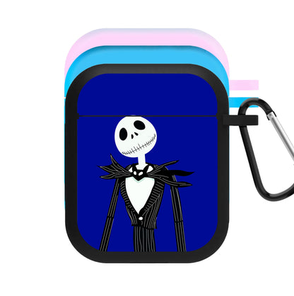 Jack Skellington Blue - TNBC AirPods Case