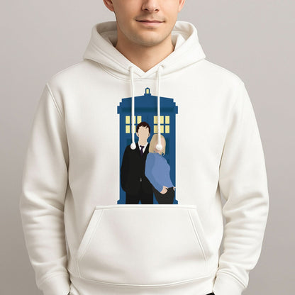 Rose And The Doc Mens Hoodie
