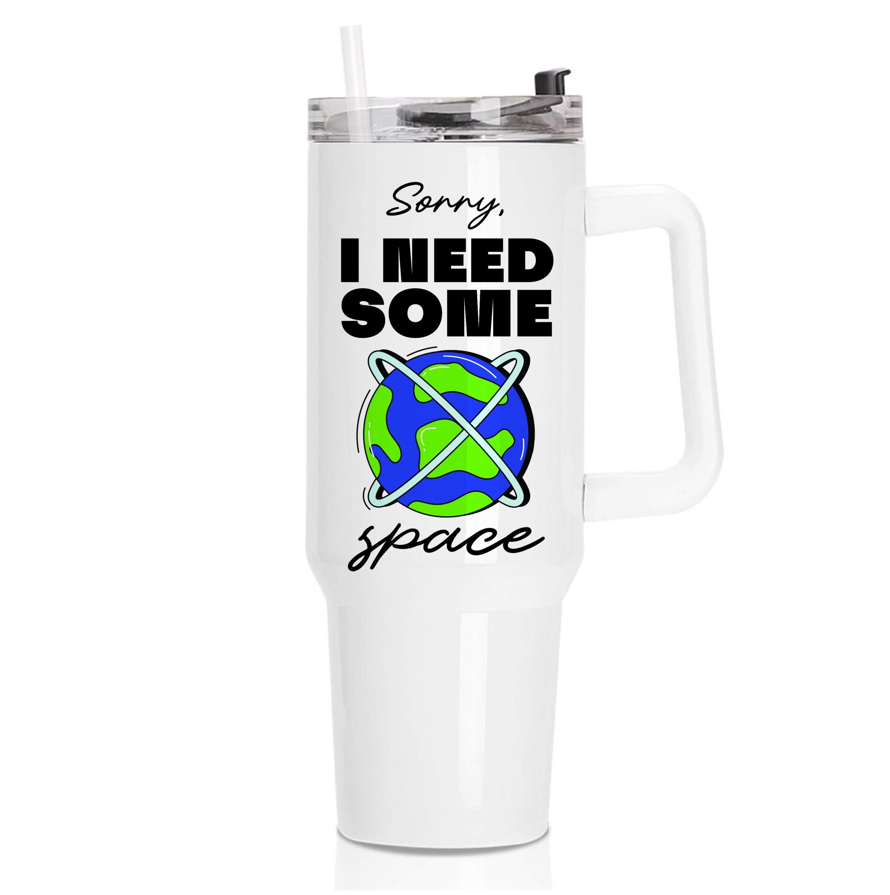 Cartoon I Need Some Space Tumbler