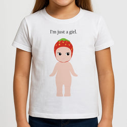 I'm Just A Girl Girls T-Shirt