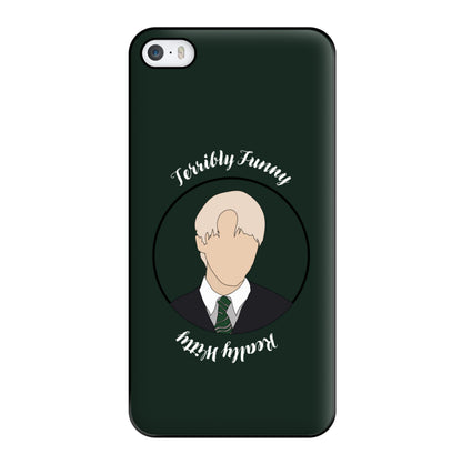 Terribly Funny, Really Witty Draco Malfoy Phone Case