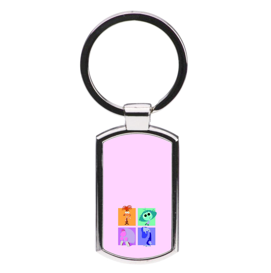 Cast - Inside Out Luxury Keyring