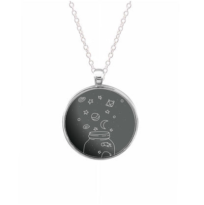 Space Jar Necklace