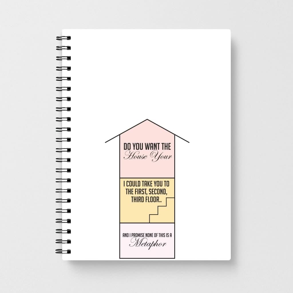 Do You Want The Tour Lyrics Notebook