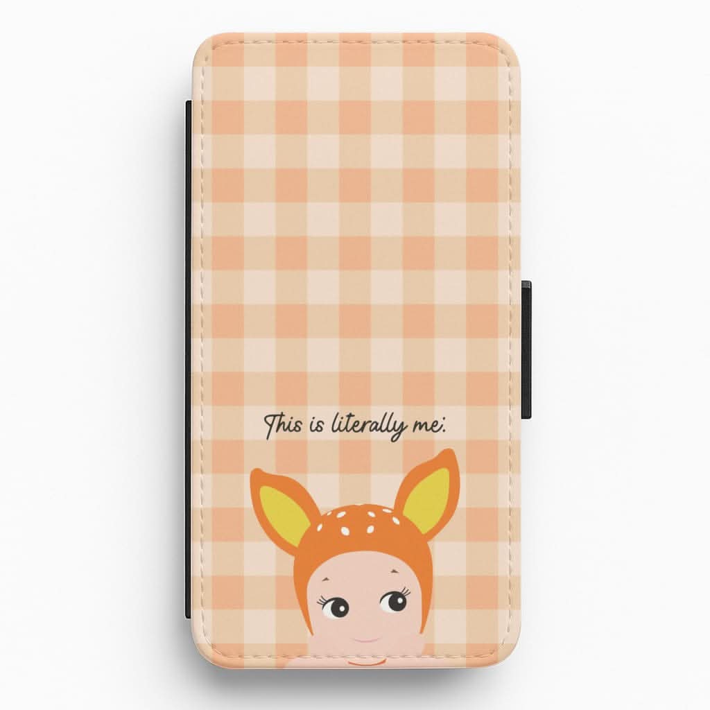 This Is Literally Me  Flip / Wallet Phone Case