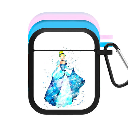 Watercolour Cinderella Fairytale AirPods Case